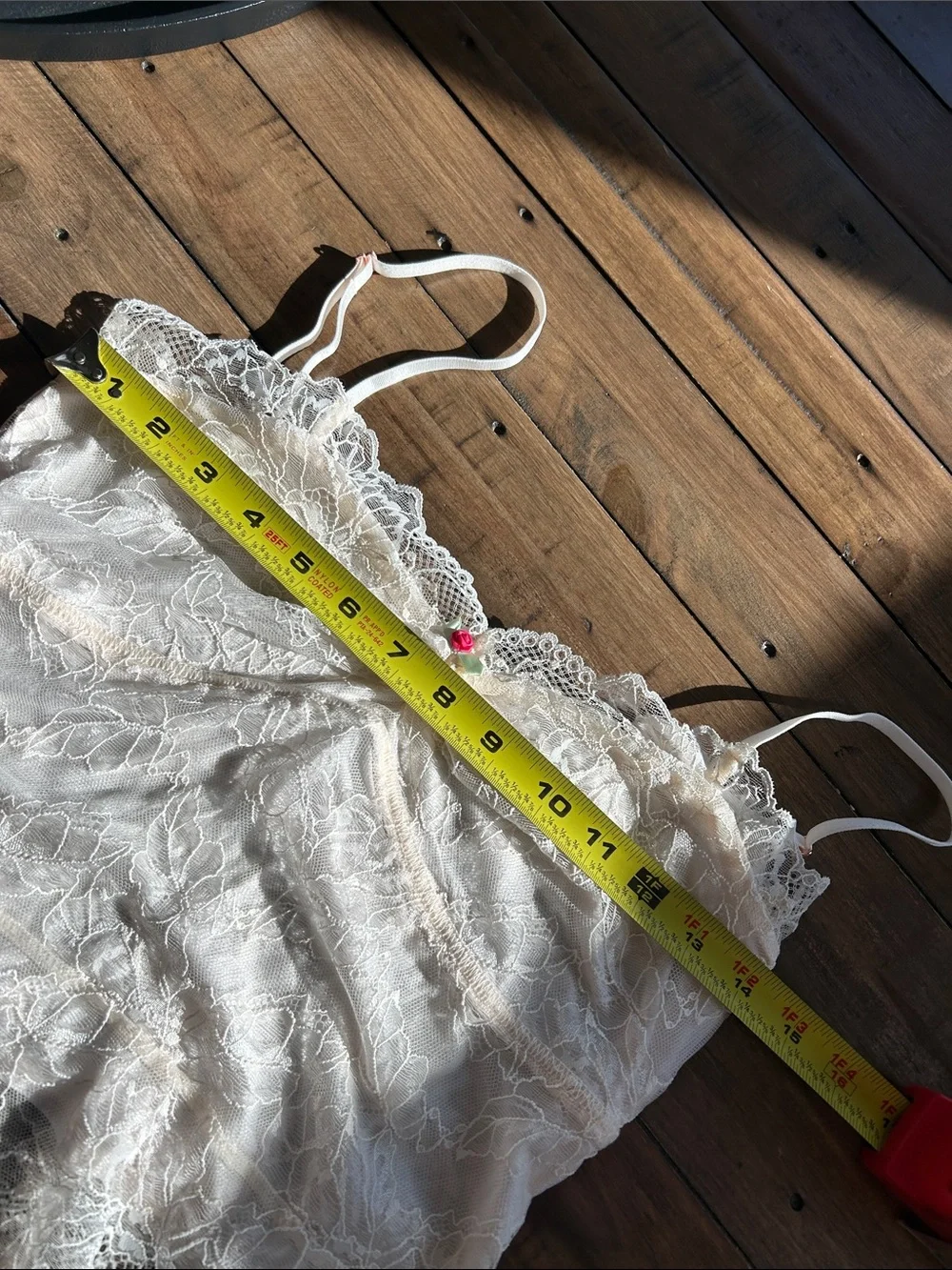NWT Free People Lacey Essential Lace Cami Top S
